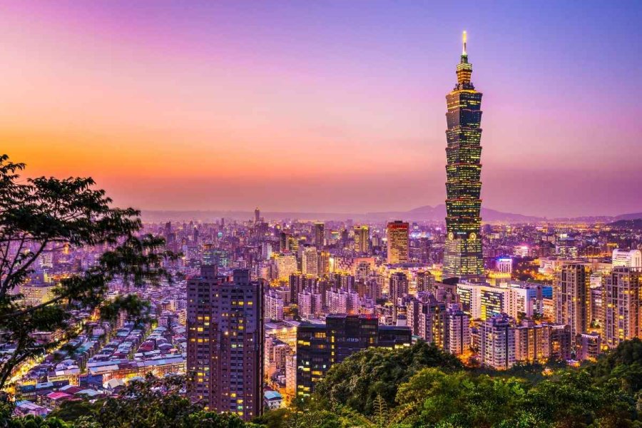 Pemandangan ikonik Taiwan