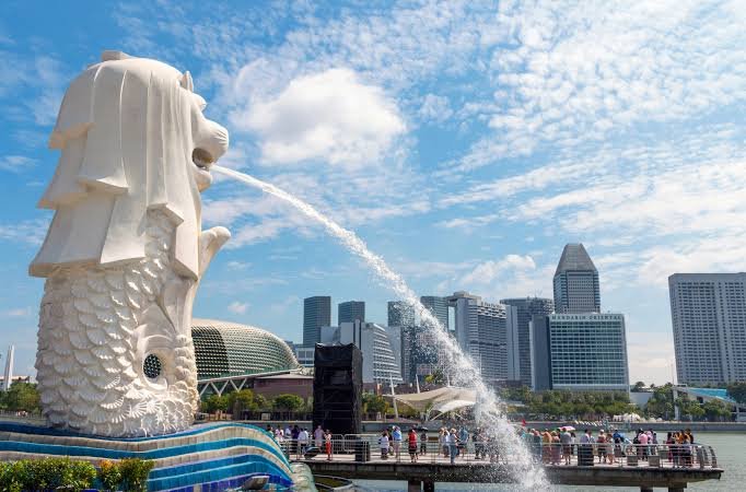 Pemandangan ikonik Singapura