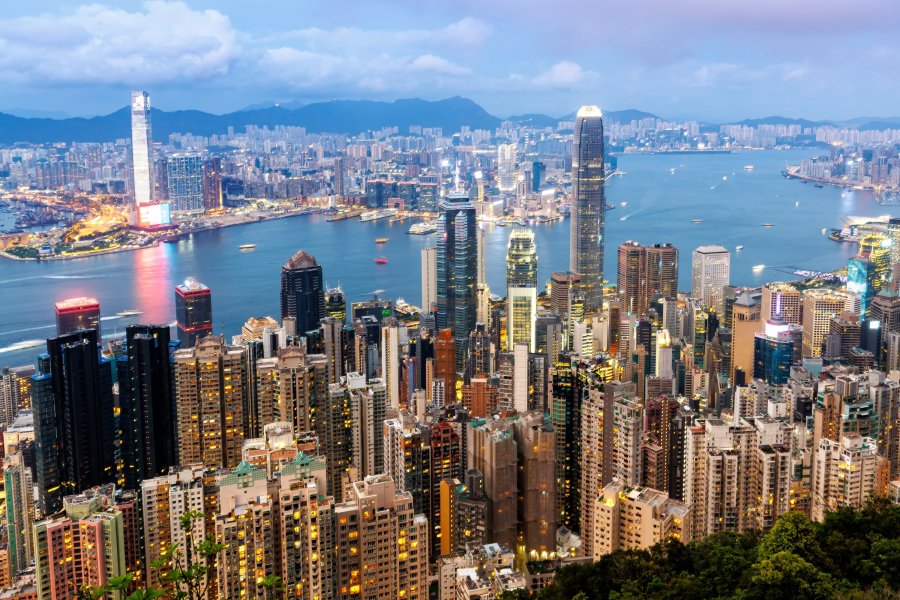 Pemandangan ikonik Hongkong